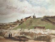 Vincent Van Gogh Montmartre:Quarry,the Mills (nn04) china oil painting artist